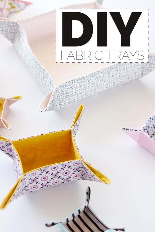 DIY Fabric Trays with FREE Pattern! | See Kate Sew