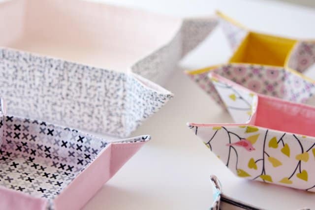 DIY Fabric Trays with FREE Pattern! | See Kate Sew