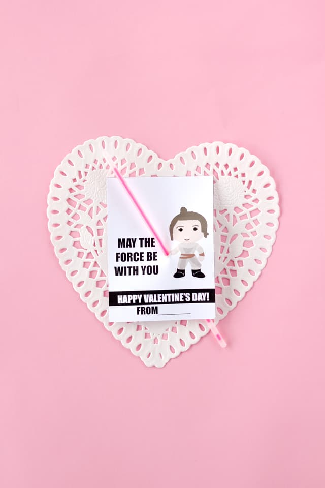 Printable + DIY Stars Wars pour la Saint Valentin !