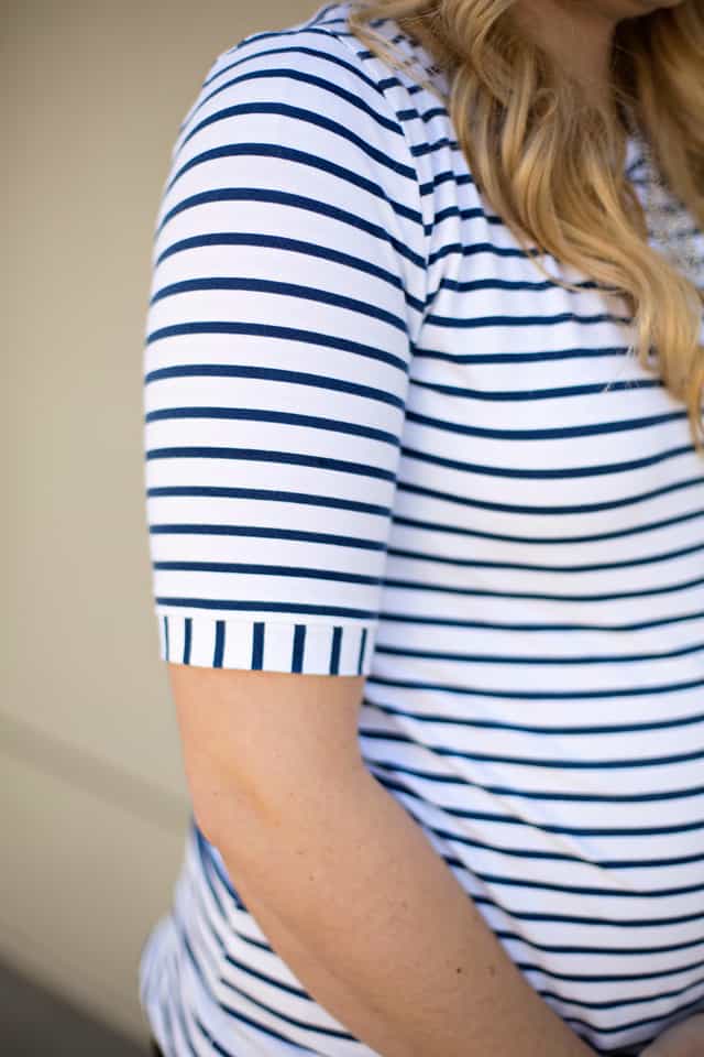 the BLAIR maternity TEE | See Kate Sew