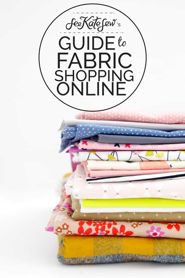 Guide to Fabric Shopping Online | buying fabric online | sewing tips and tricks | online fabric buying guide || see Kate sew #buyingfabric #sewingtips #fabricbuyingguide