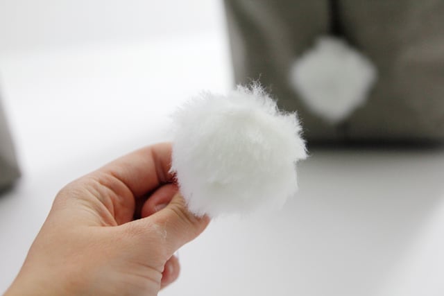 How to make faux fur pom poms - see kate sew