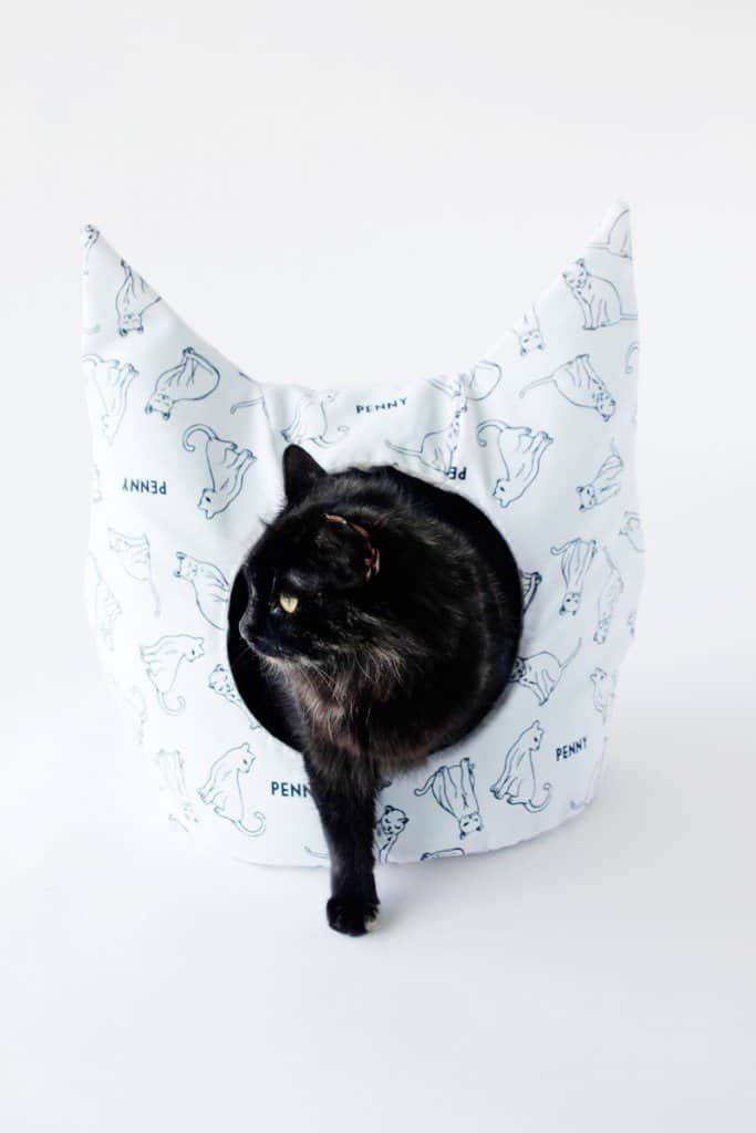 FREE Cat Bed Sewing Pattern see kate sew