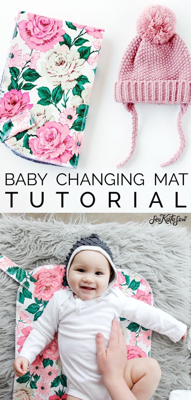 DIY Baby Changing Mat Tutorial | See Kate Sew