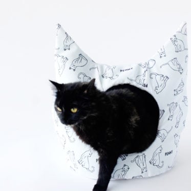 DIY Cat Bed Sewing Pattern | See Kate Sew