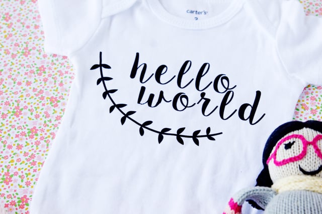 Hello World Oneside Tutorial with Silhouette Download | See Kate Sew