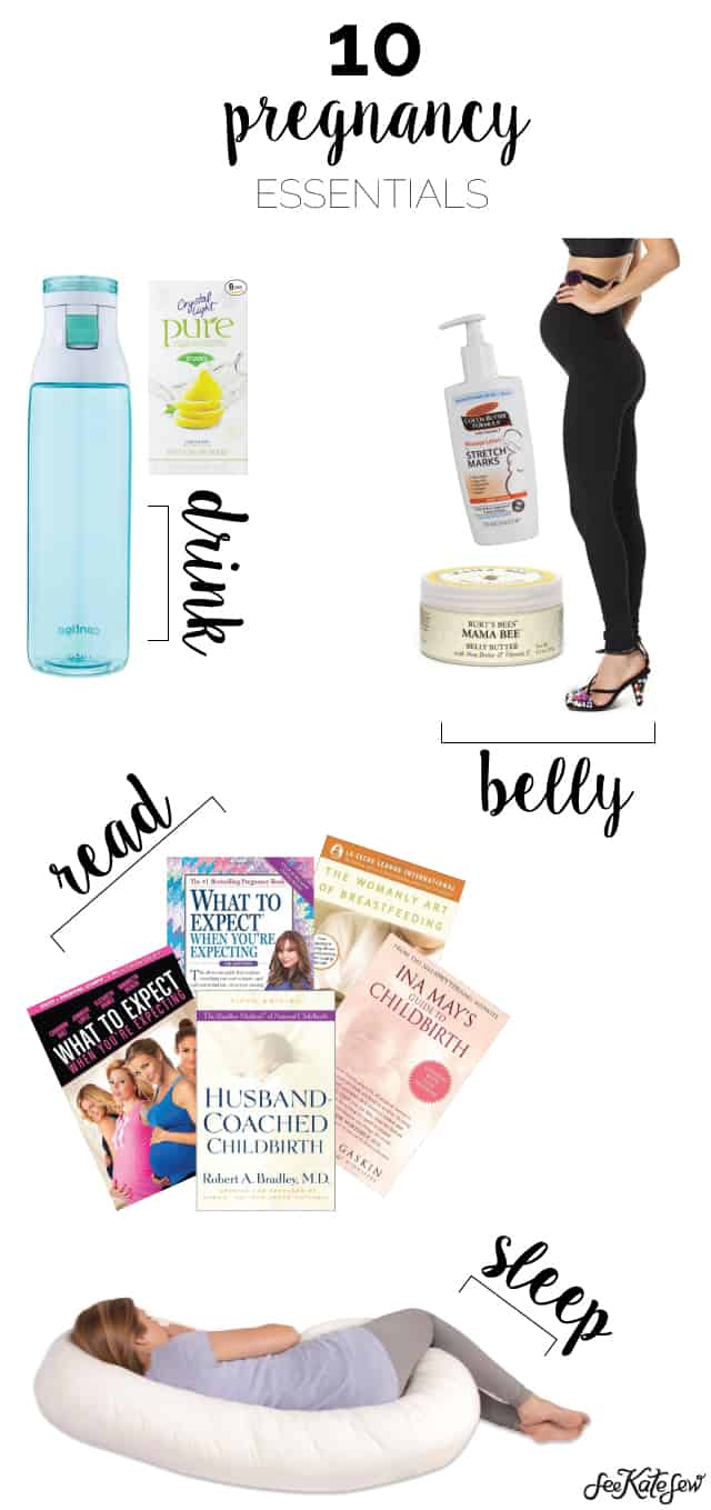 10 Pregnancy Essentials for All 3 Trimesters!