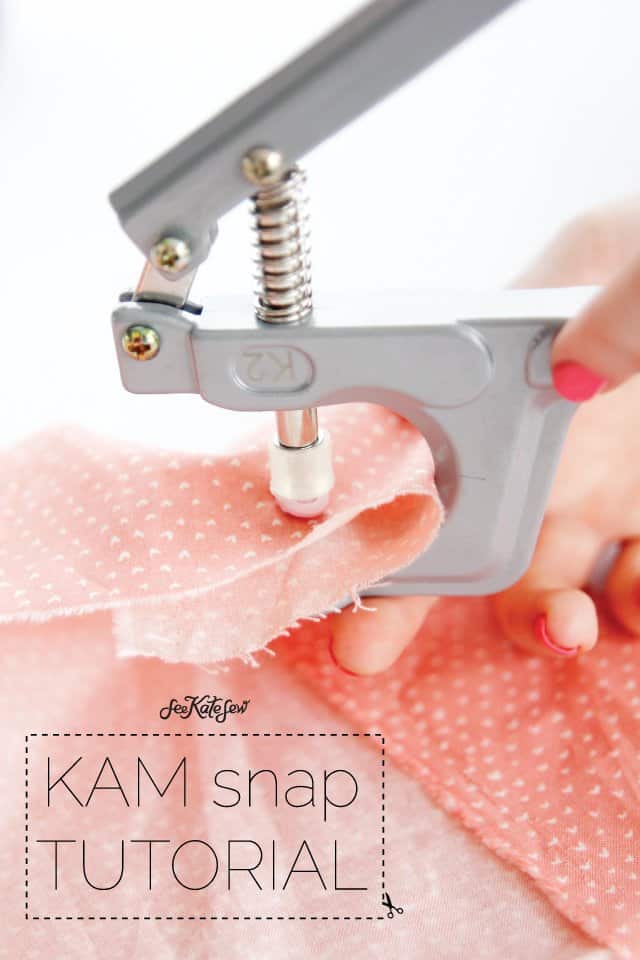 Manhattan Blouse with KAM Snap Tutorial - see kate sew