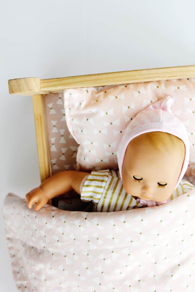 Ikea baby best sale doll bed