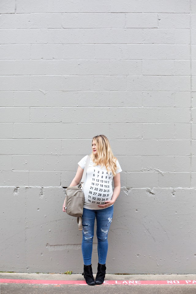 Countdown Maternity Tee | See Kate Sew