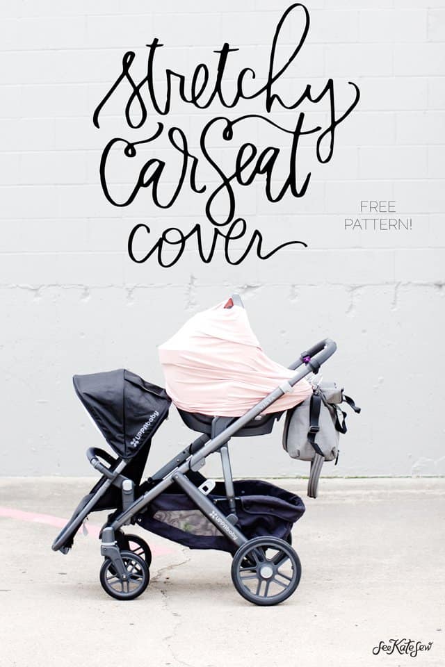 Stretchy Car Seat Cover Tutorial | See Kate Sew