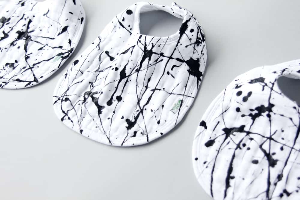 Paint Splatter Bibs | See Kate Sew