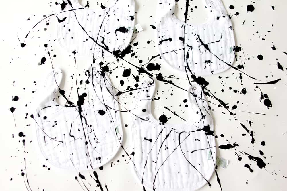 Paint Splatter Bibs | See Kate Sew