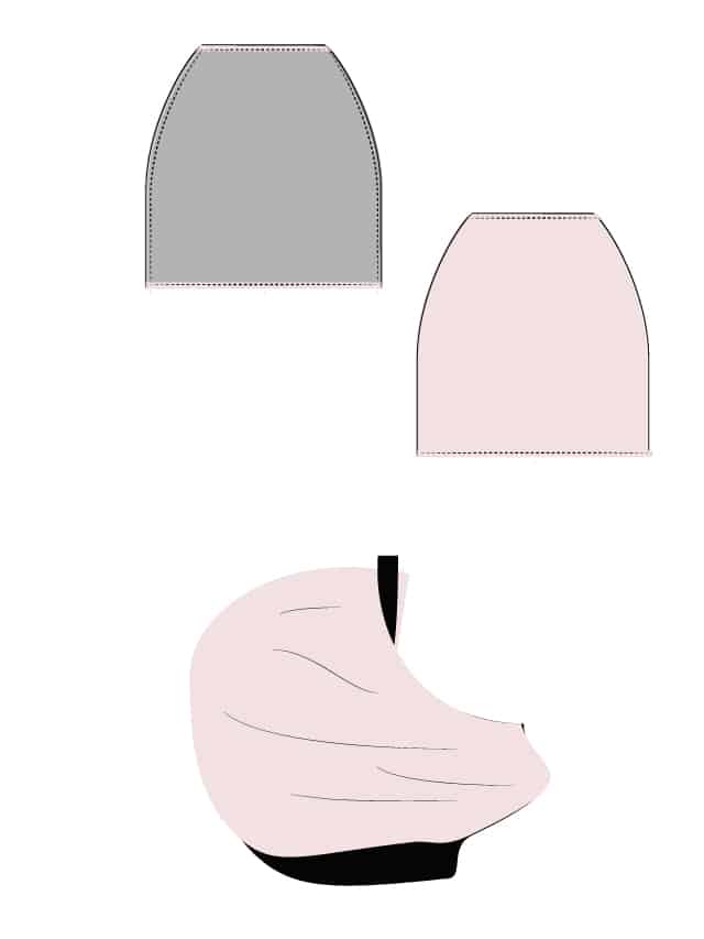 Downloaded PATTERN, TUTORIAL, Pdf, to Make a Kids, Car Seat Foot