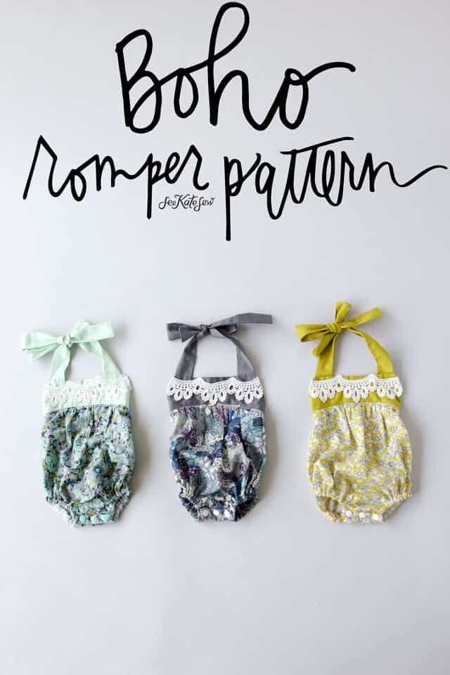 Handmade 2024 baby rompers