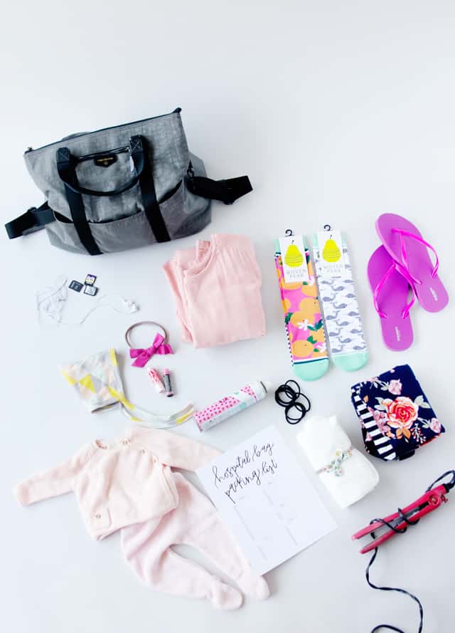 baby bag list