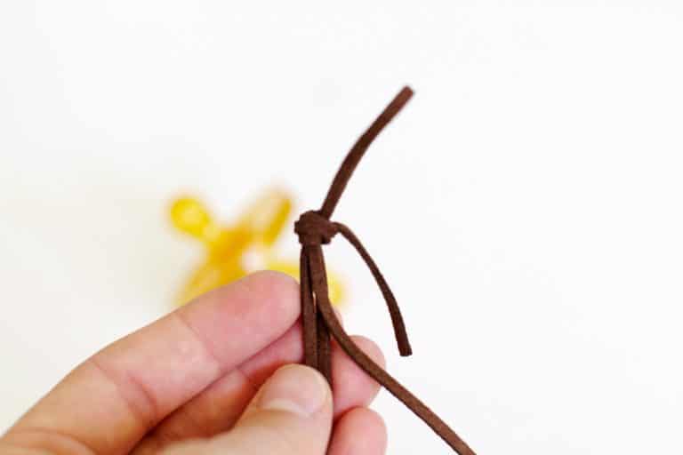Braided Leather Pacifier Clip Tutorial see kate sew