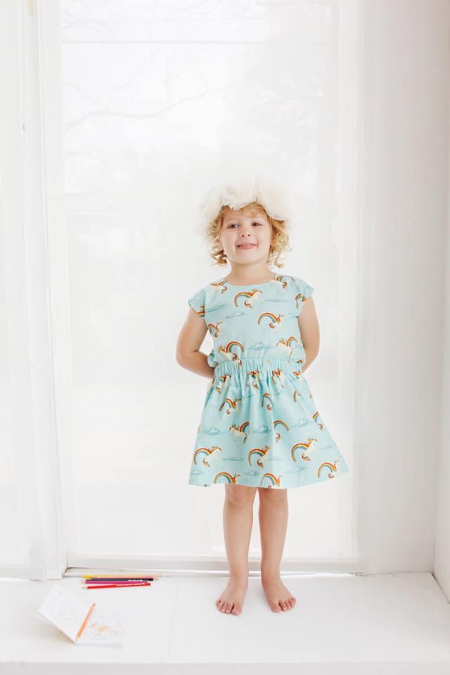 Unicorn Fabric 2-Piece Set | See Kate Sew