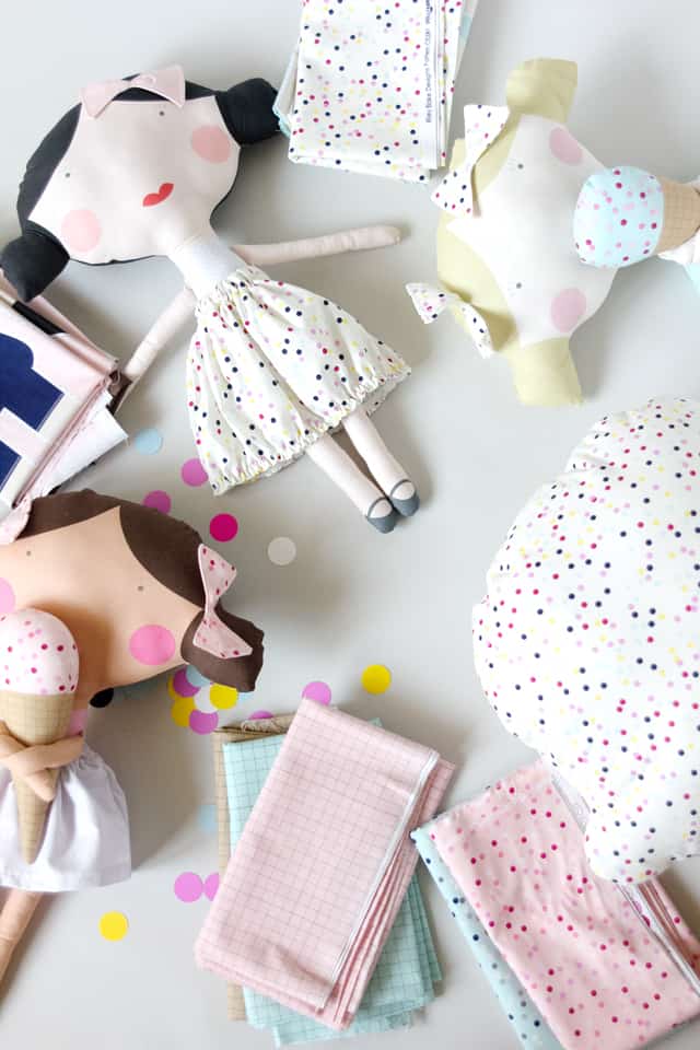 See Kate Sew Doll Fabric | Cut and Sew Fabric Panel!