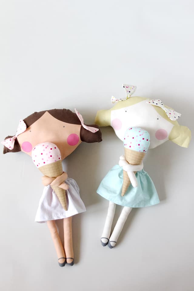 See Kate Sew Doll Fabric | Cut and Sew Fabric Panel!