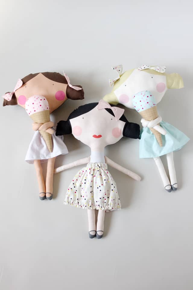 See Kate Sew Doll Fabric | Cut and Sew Fabric Panel!