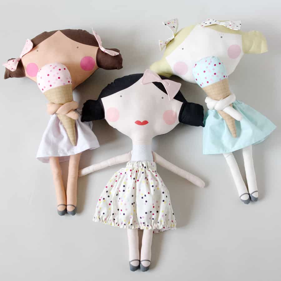 See Kate Sew Doll Fabric | Cut and Sew Fabric Panel!