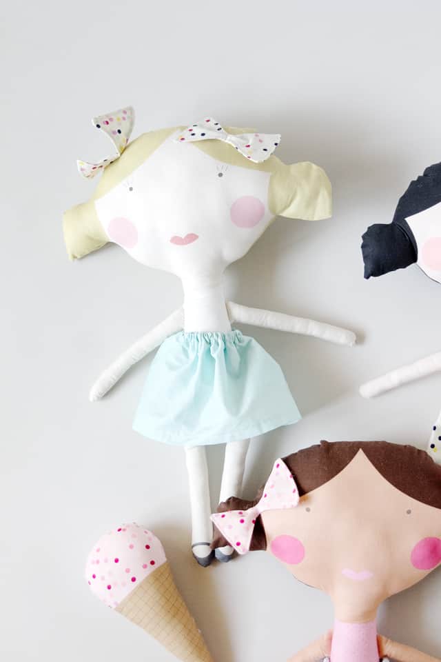 See Kate Sew Doll Fabric | Cut and Sew Fabric Panel!