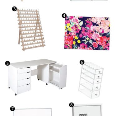 10  Finds For Your Sewing Space - see kate sew