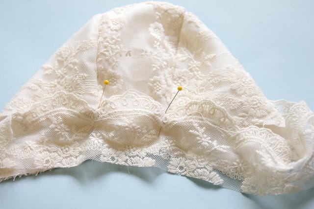 Lace Overlay Bonnet Tutorial | See Kate Sew