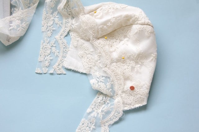 Lace Overlay Bonnet Tutorial | See Kate Sew