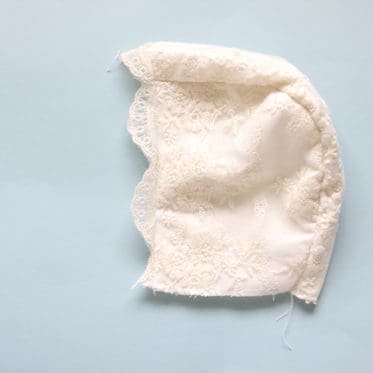 Lace Overlay Bonnet Tutorial | See Kate Sew