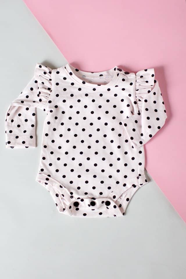 Ruffle Sleeve Onesie + Basic Onesie Pattern (FREE)! - see ...