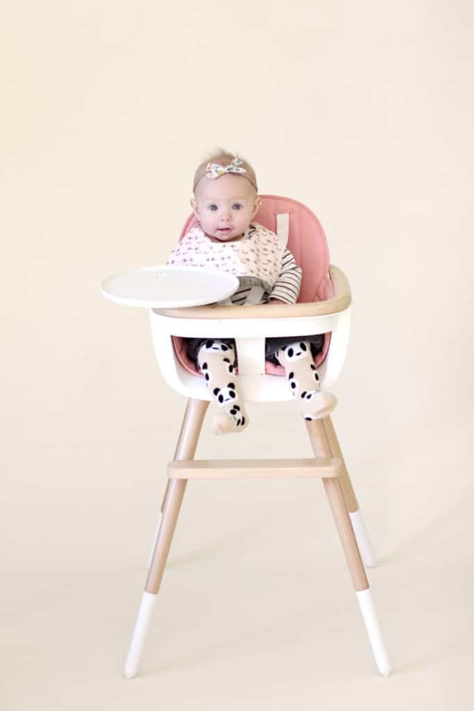 Micuna OVO High Chair Review Fringe Bib Tutorial see kate sew