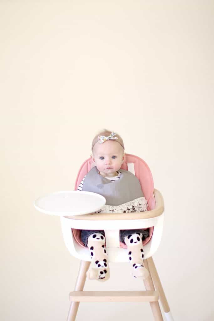 Micuna OVO High Chair Review + Fringe Bib Tutorial | baby bib tutorial | diy baby bib | how to sew a baby bib | baby sewing tips | sewing tips and tricks | sewing tutorials | free sewing patterns | free sewing tips || see kate sew