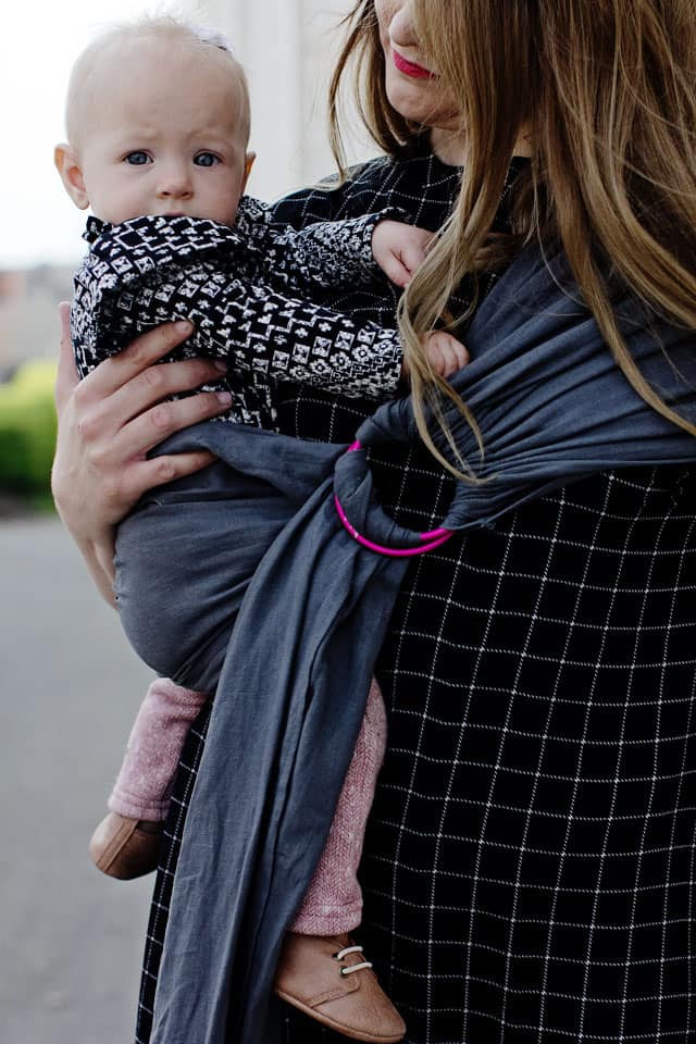 Make a baby sling best sale