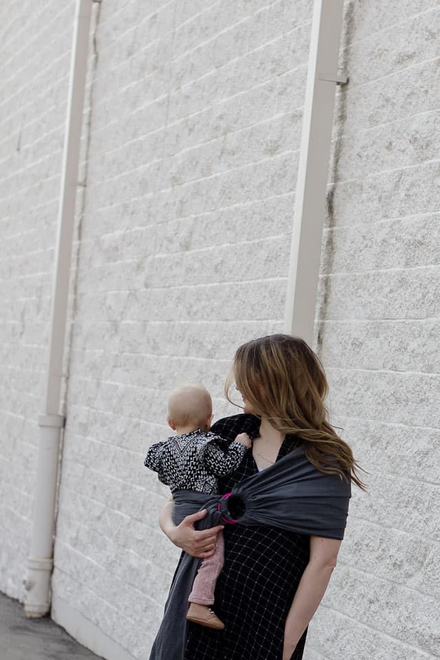 How to Make a Ring Sling Carrier for Baby see kate sew