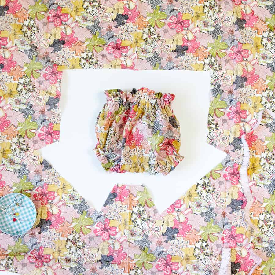 Paper bag best sale bloomers pattern