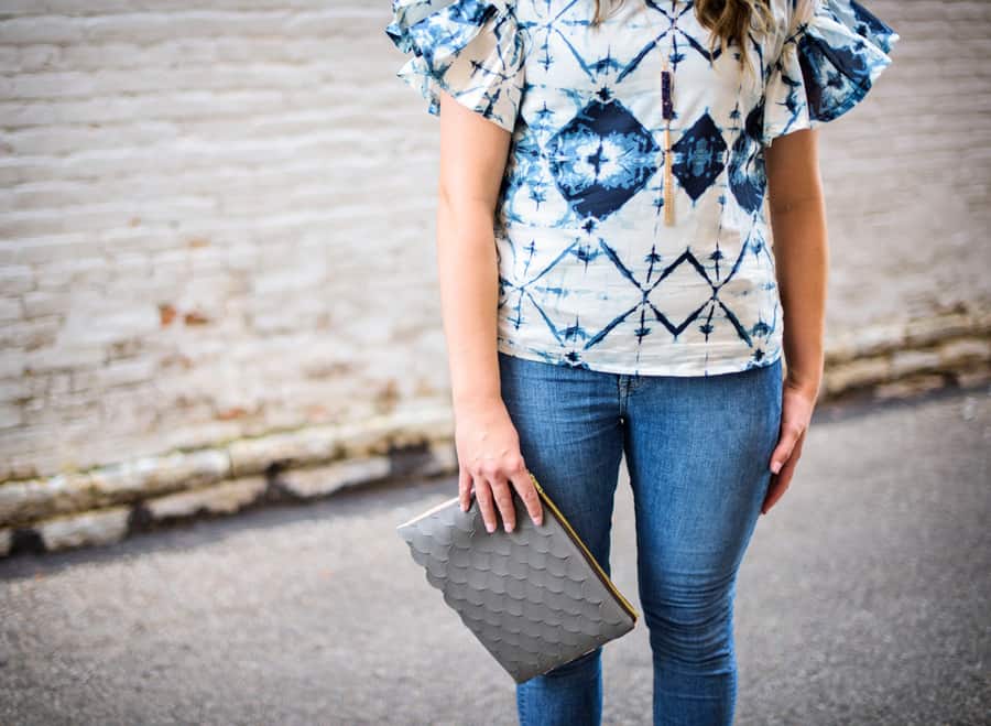 No-Sew Leather Envelope Clutch Tutorial - see kate sew