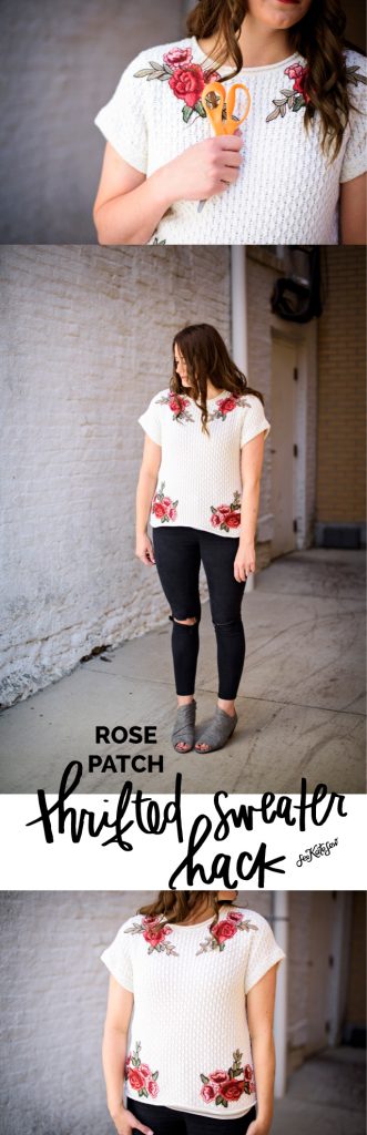 ROSE SWEATER REFASHION | See Kate Sew