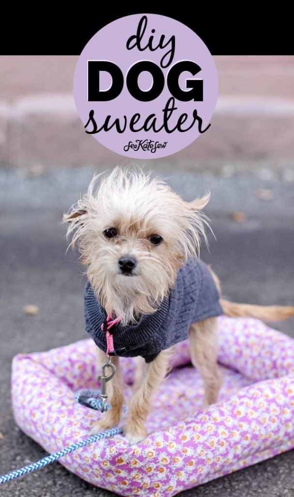 DIY Dog Sweater Pattern | See Kate Sew