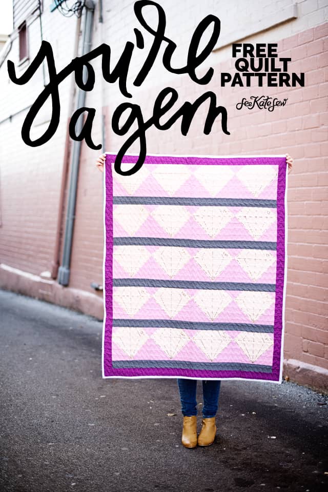 Quilting with the Cricut Maker | Quilt Block of The Month | diy quilt for beginners | free quilt patterns | diy quilt | quilt tutorial | cricut tutorials | how to make a quilt || See Kate Sew #freepattern #quiltpatterns #cricut