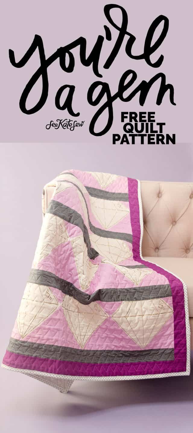 Quilting with the Cricut Maker | quilting | diy quilt for beginners | free quilt patterns | diy quilt | quilt tutorial | cricut tutorials | how to make a quilt || See Kate Sew #freepattern #quiltpatterns #cricut