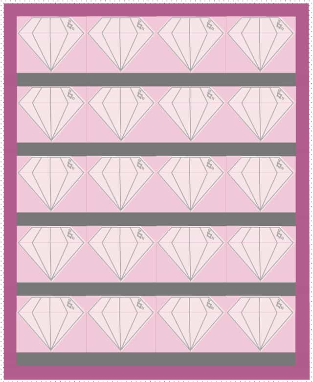 Quilt Block Of The Month 1 You Re A Gem Quilt See Kate Sew