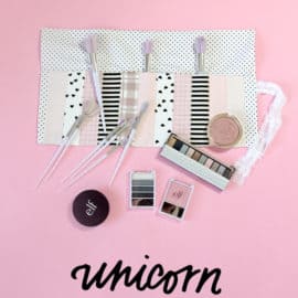 DIY Makeup Brush Roll Tutorial | See Kate Sew