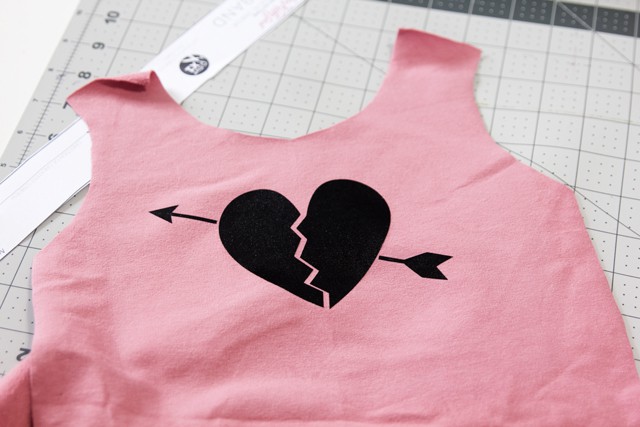 DIY Heart onesie tutorial