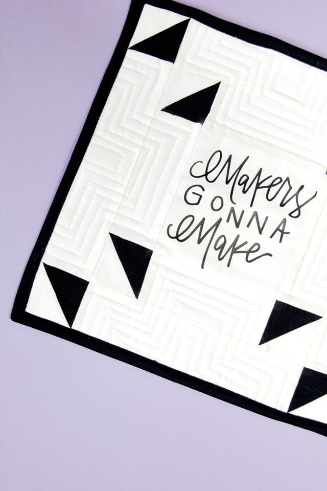 free quilt block pattern // Makers Gonna Make Quilt Block || see Kate sew #quiltblock #quiltpattern #quilting