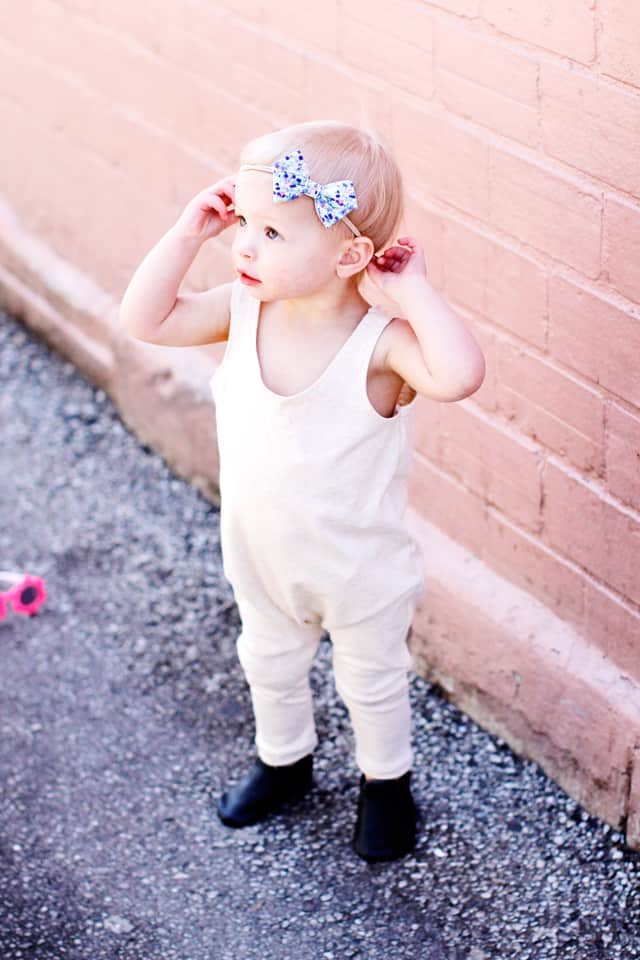 how to make a baby romper