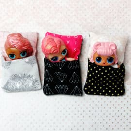 Doll Sleeping Bag Tutorial | See Kate Sew