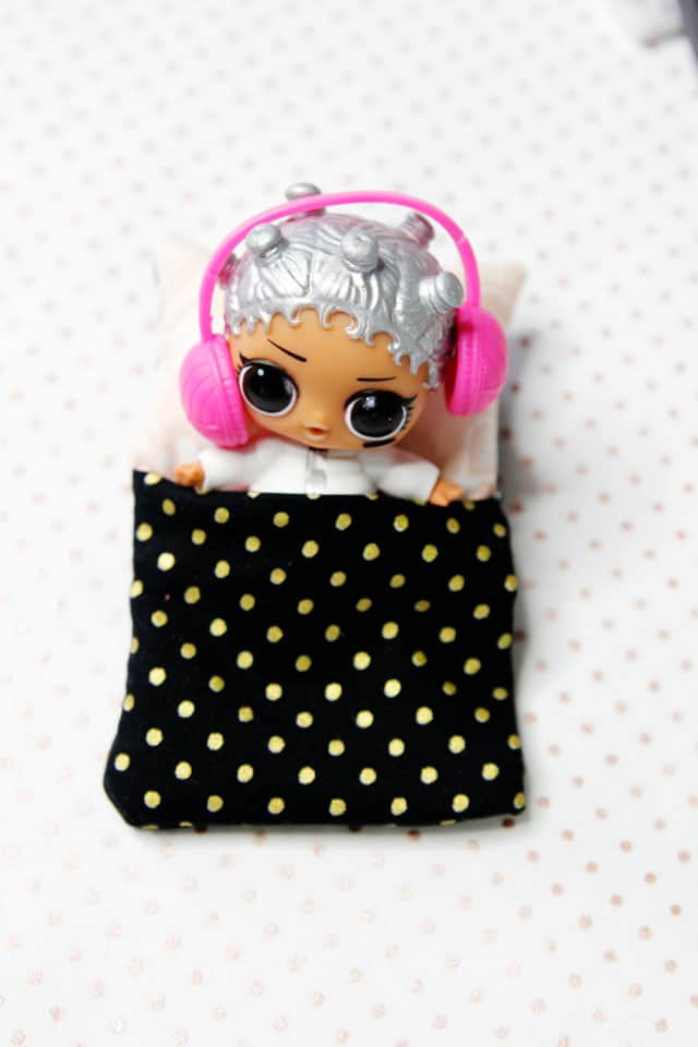 lol doll sleeping bag