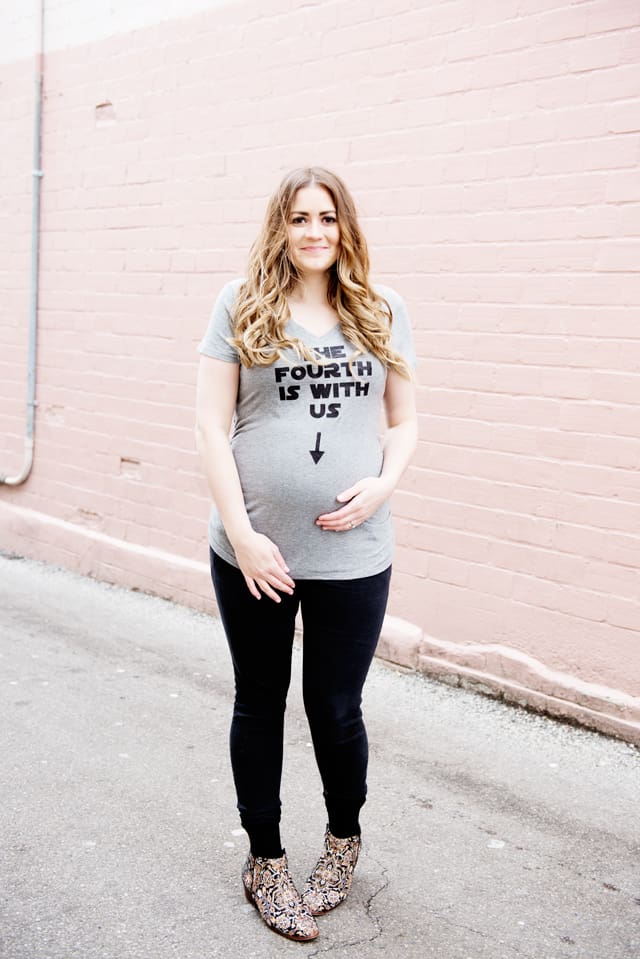 Pregnancy Announcement Shirt, It's not a food baby, Maternity